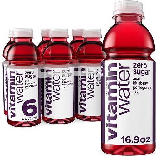 Vitamin Water Zero XXX - Bebida de agua 169 fl oz paquete de 6
