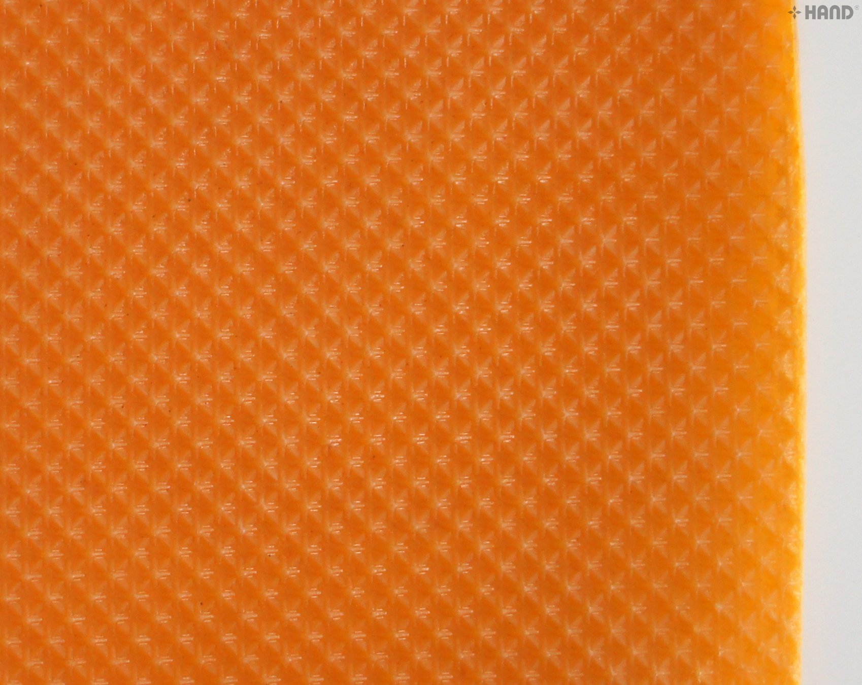 HAND MAT01 arancione flessibile antiscivolo per impiego medio taglio che ripara gomma Mat 38,5 x 54,5 cm