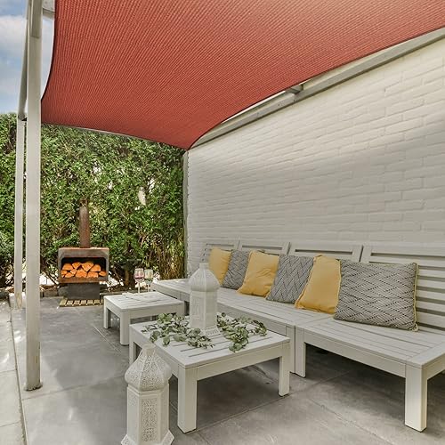 Miniatura 8 de AsterOutdoor - Toldo parasol rectangular de 8 x 12pies, Toldo con bloqueador ultravioleta para patio, patio trasero, césped, jardín, actividades al