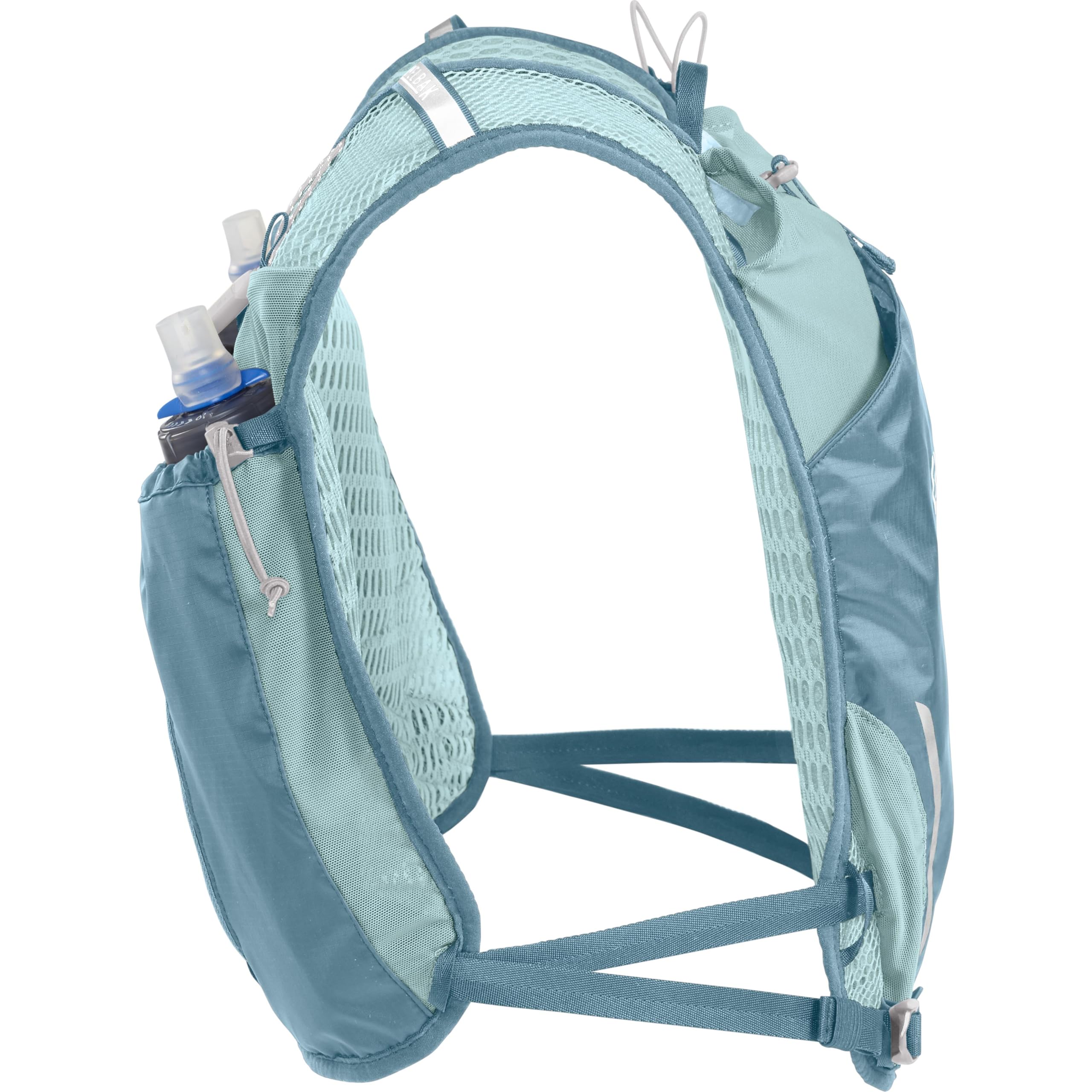 CamelBak Damen Trail Run Weste 7 l Stauraum 500 ml weiche Flaschen atmungsaktive Mesh-Einsätze