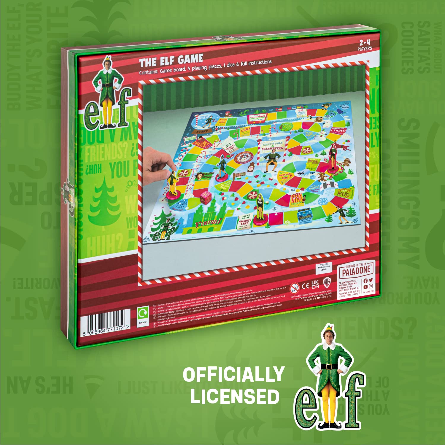 Amazon.com: Paladone Buddy The Elf Game - 2-4 Players - Ages 8+ - Christmas Board Game Officially Licensed Elf Movie Merchandise : Toys & Games Amazon.com: paladone buddy the elf game - 2-4 players - ages 8+ - christmas board game officially licensed elf movie merchandise : toys & games