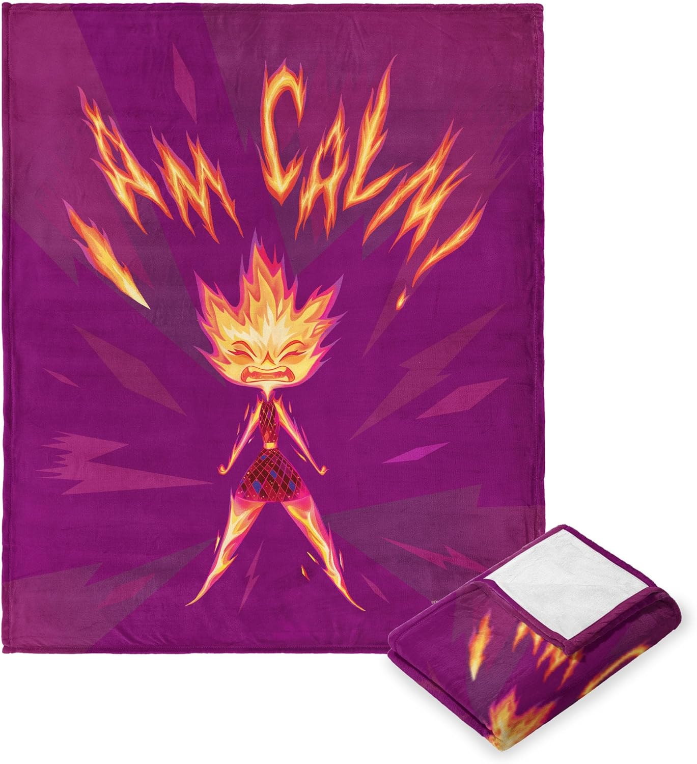 Northwest Elemental Silk Touch Throw Blanket, 50" x 60", I Am Calm