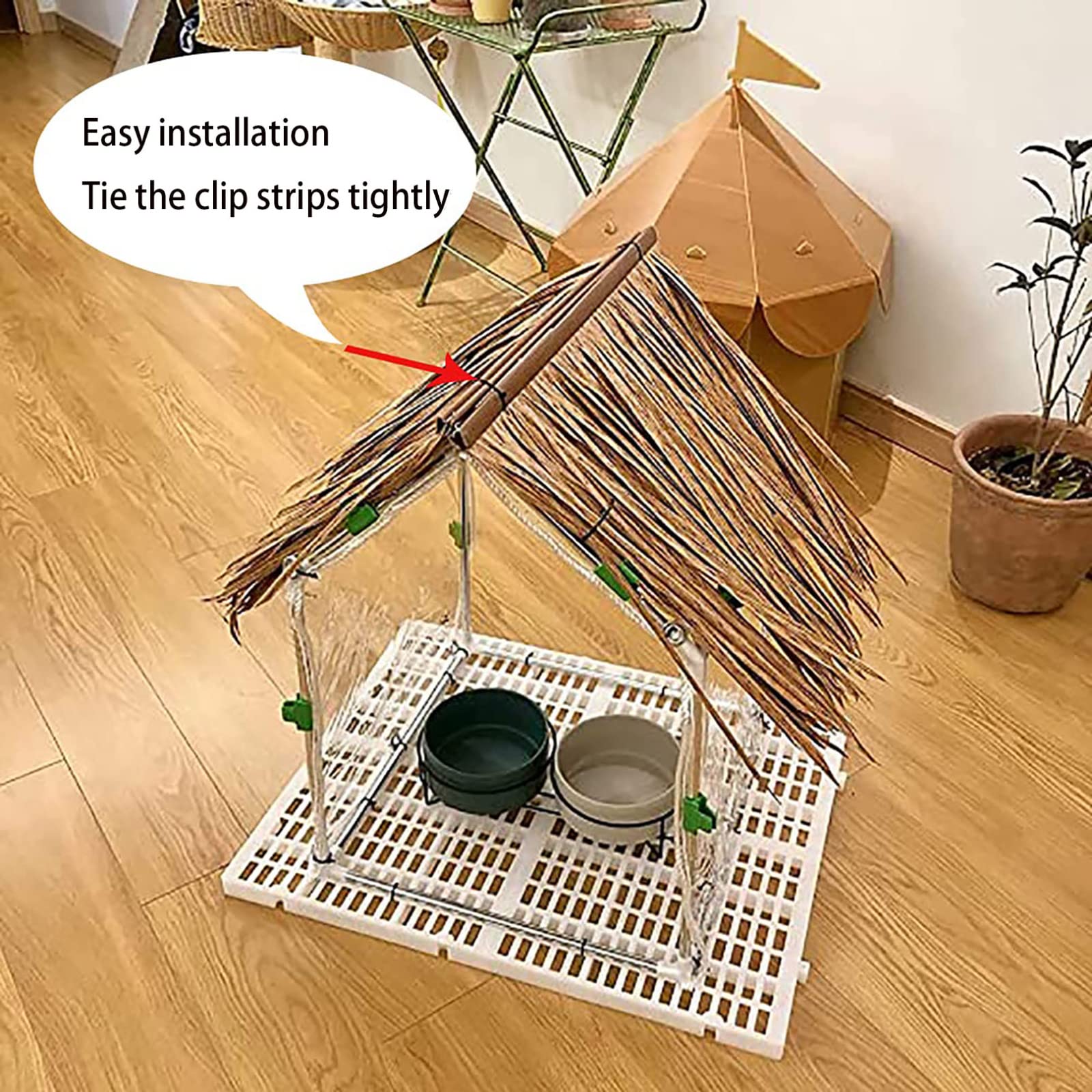 Mellow glass 黄色い屋根の家(土台付き) Archi-spec TOI 雨とい – Noizless