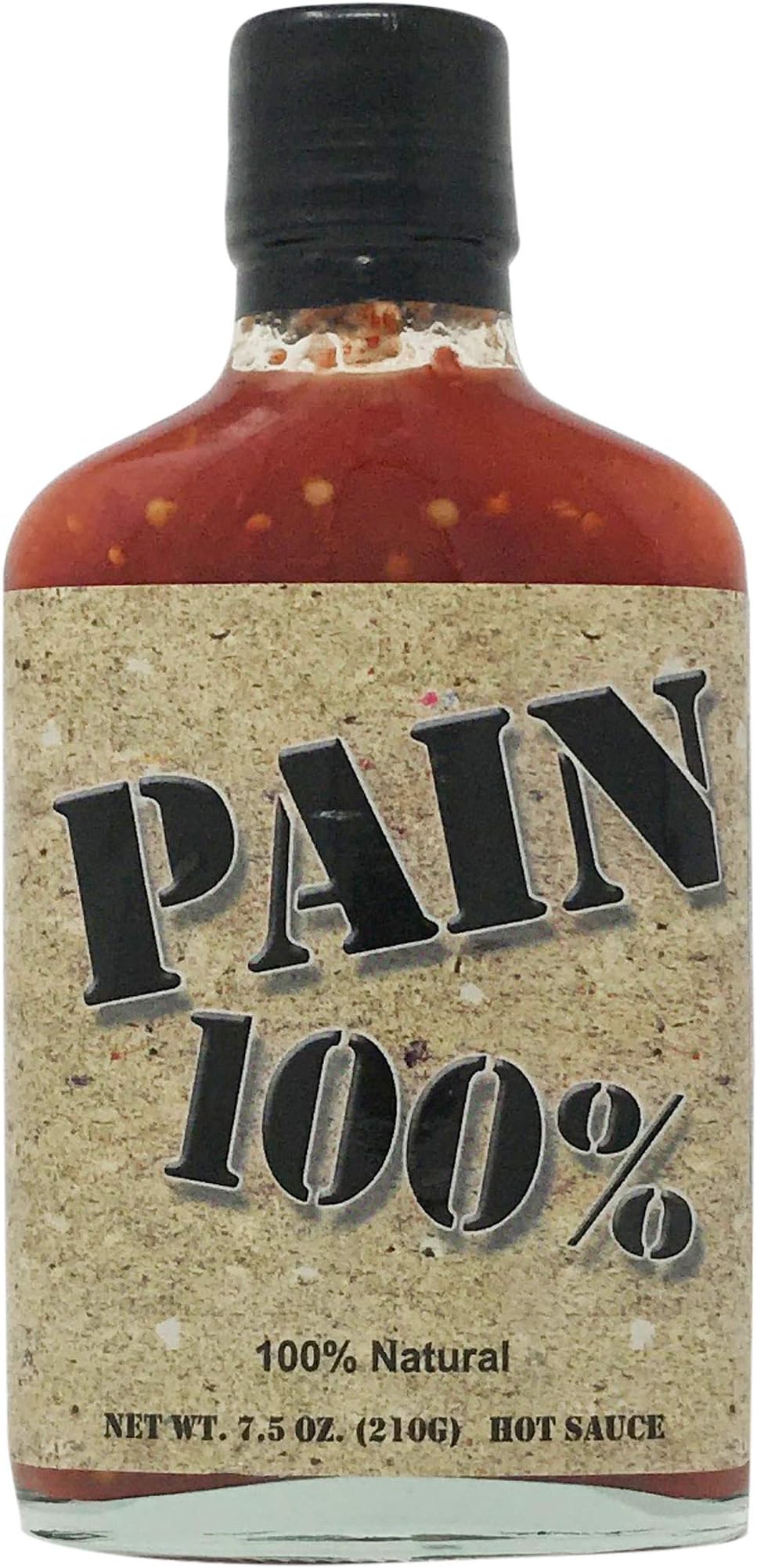 Pain 100% Hot Sauce 100% Natural 210g