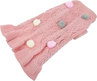 UKCOCO Roupas de cachorro fashion 1 peça saia suéter para animais de estimação cães gatos suéter roupas de malha de inverno suprimentos para animais de estimação