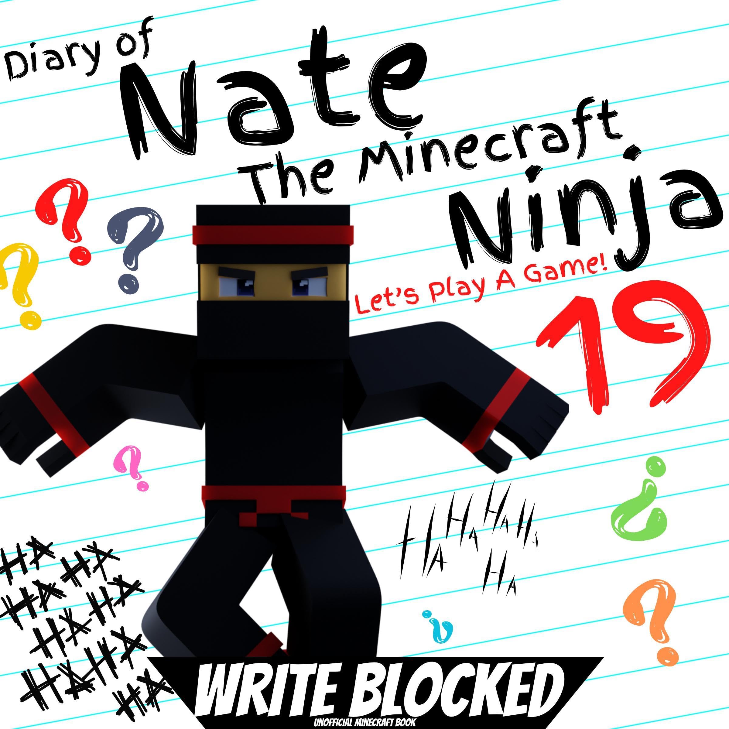 Cover art for Diary of Nate the Minecraft Ninja 19: Let's Play a Game!