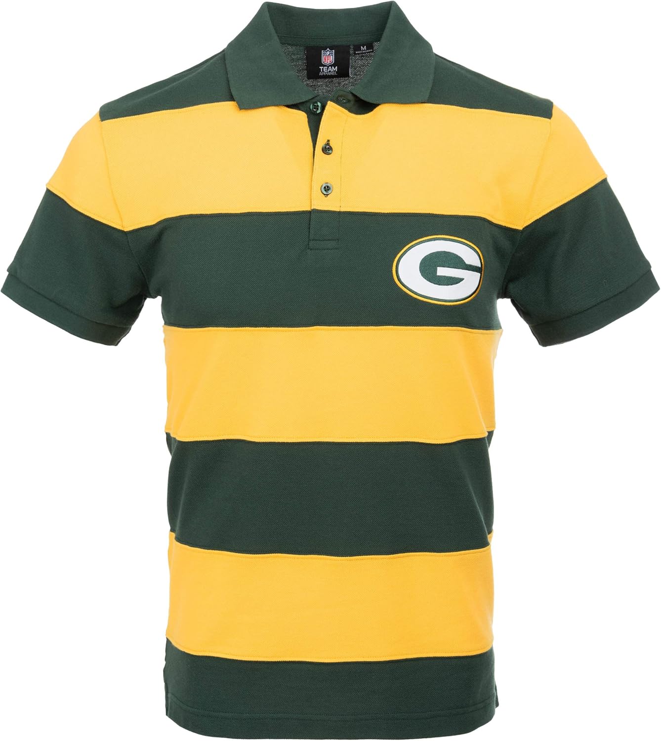 FOCO Men's NFL Team Logo Polo Short Sleeve Shirt