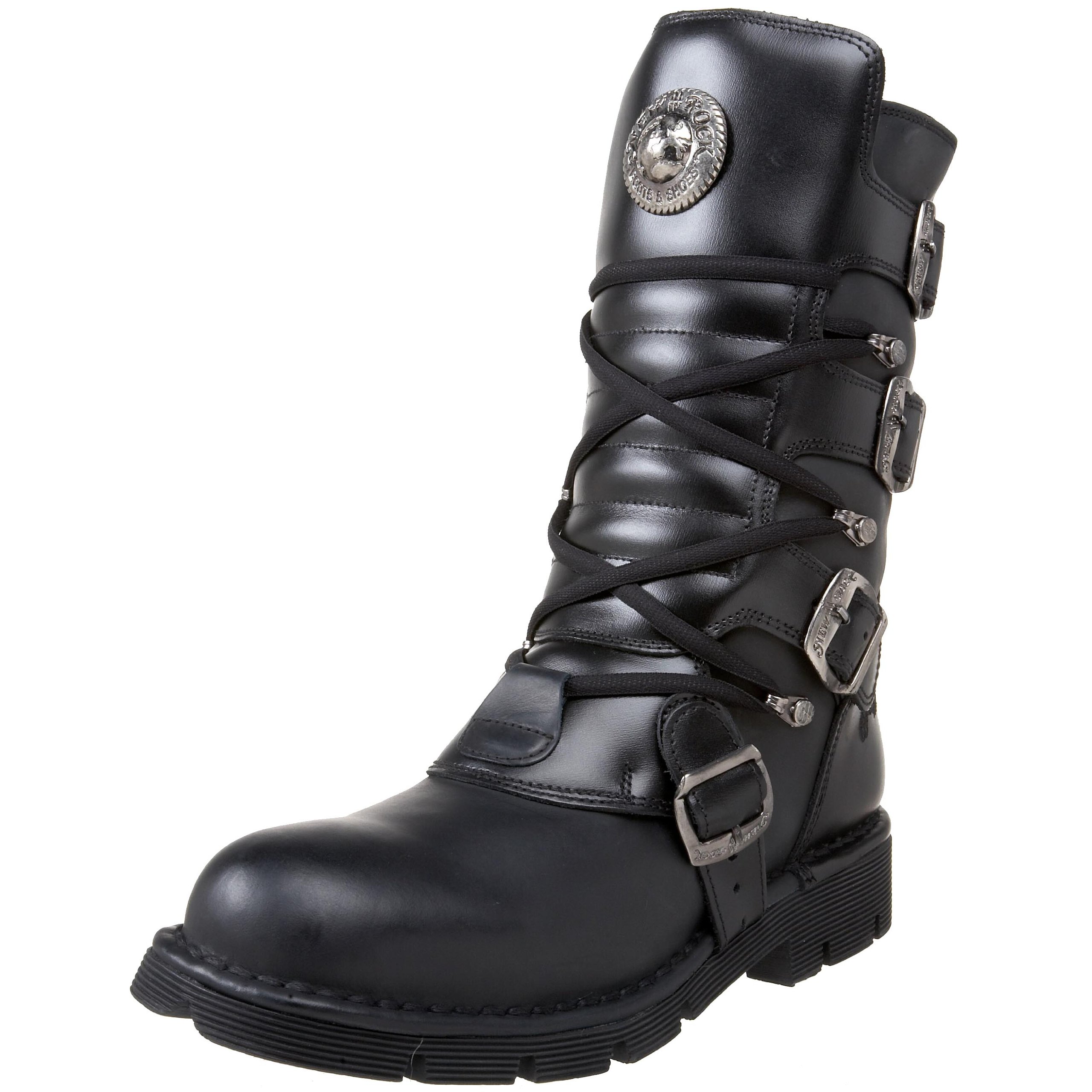 New Rockm 1473 S1 Unisex Adults Boots Black Noir 4 | Desertcart 