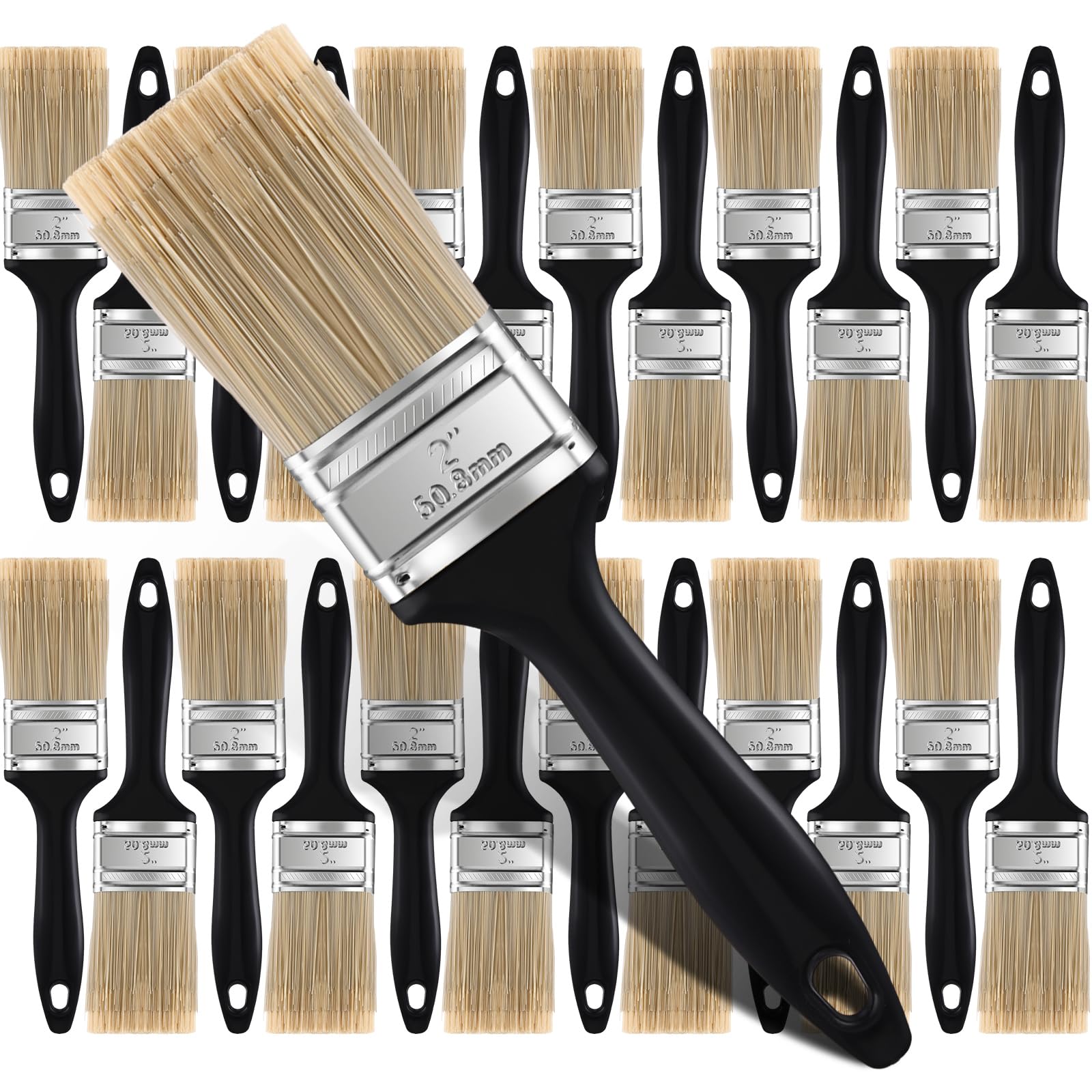 Layhit 24 Pcs Paint Brushes