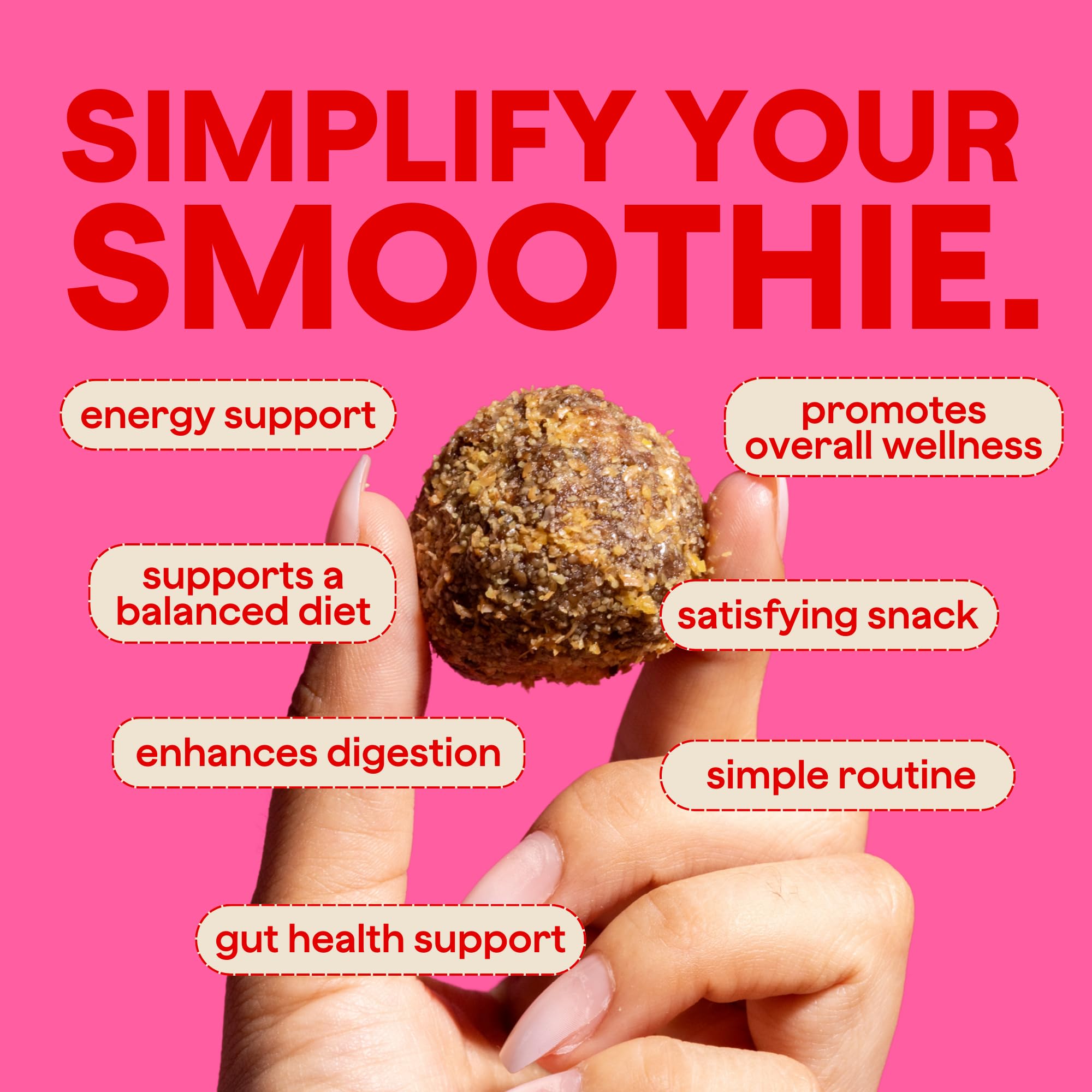 The Bomb Co Blender Bomb The OG Superfood Smoothie Mix with Chia Seeds Hemp Seeds Flax Seeds Sea — view 4