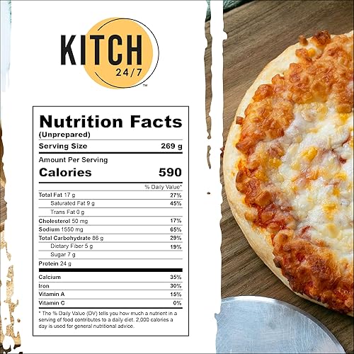 Miniatura 10 de KITCH 247 Pizza Personal Pepperoni de 7 pulgadas - 20 por caja