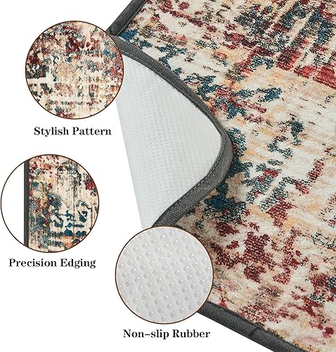 Miniatura 3 de Qeils Almohadillas lavables para orina para perros, paquete de 2 almohadillas reutilizables para cachorros de 36 x 41 pulgadas, superabsorbentes, a