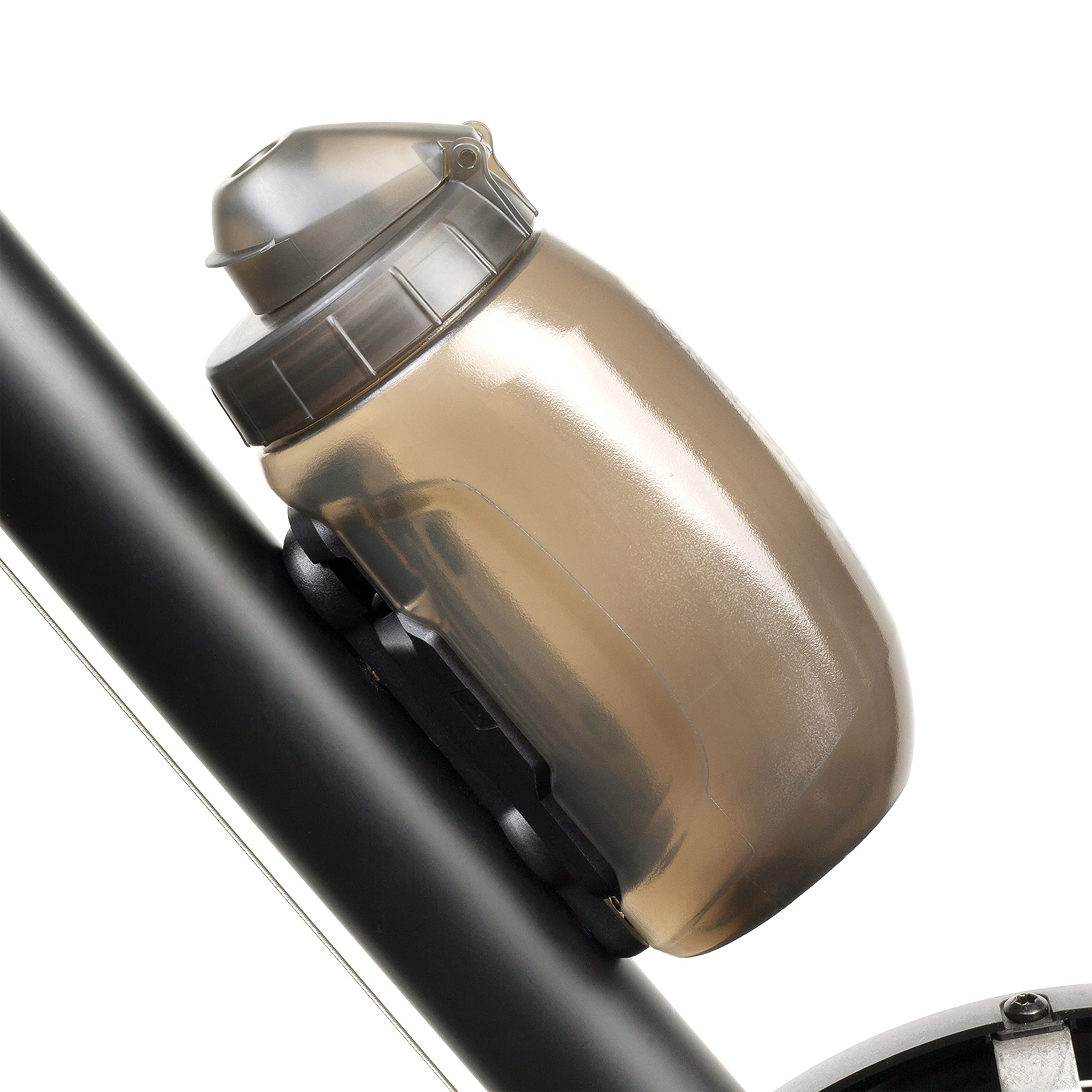 MonkeyLink MonkeyBottle Twist Set borraccia da 450 ml con supporto per bicicletta, accessori per bicicletta (supporto magnetico, protezione antigoccia e perdite, grande flusso d'acqua, volume: 450 ml