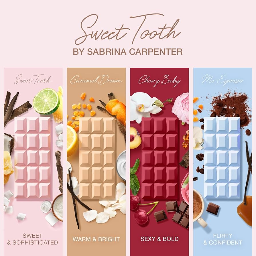 Sweet Tooth 香水 30ml 3種セット　9個 Amazon | SCENT BEAUTY サブリナ・カーペンター スウィート