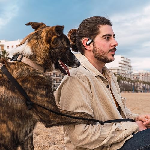 Miniatura 7 de Auriculares inalámbricos Bluetooth 5.2, 46 horas de reproducción con estuche de carga, graves extra profundos, IPX5 resistente al agua, para