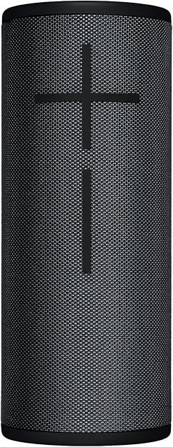 Boom des oreilles ultimes 3 Haut-parleur sans fil Bluetooth portable (Waterproof) - Noir de nuit (Renewed)