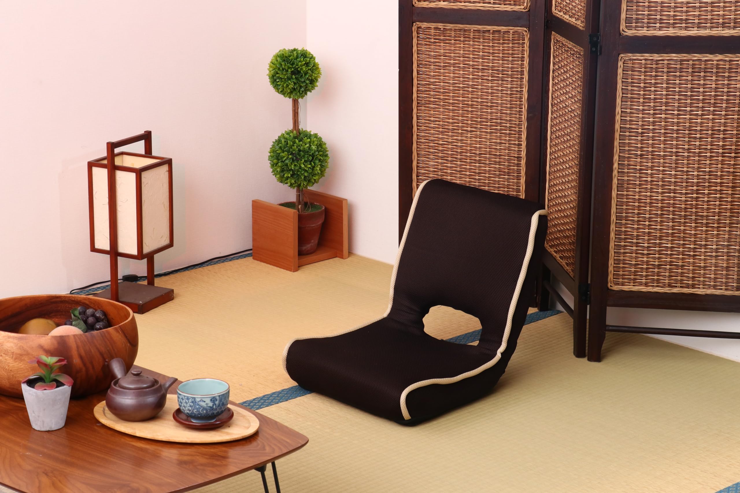 低反発座椅子 ショコラ メッシュ ブラウン 4点セット Amazon｜不二貿易(Fujiboeki) 低反発座椅子 ショコラ メッシュ