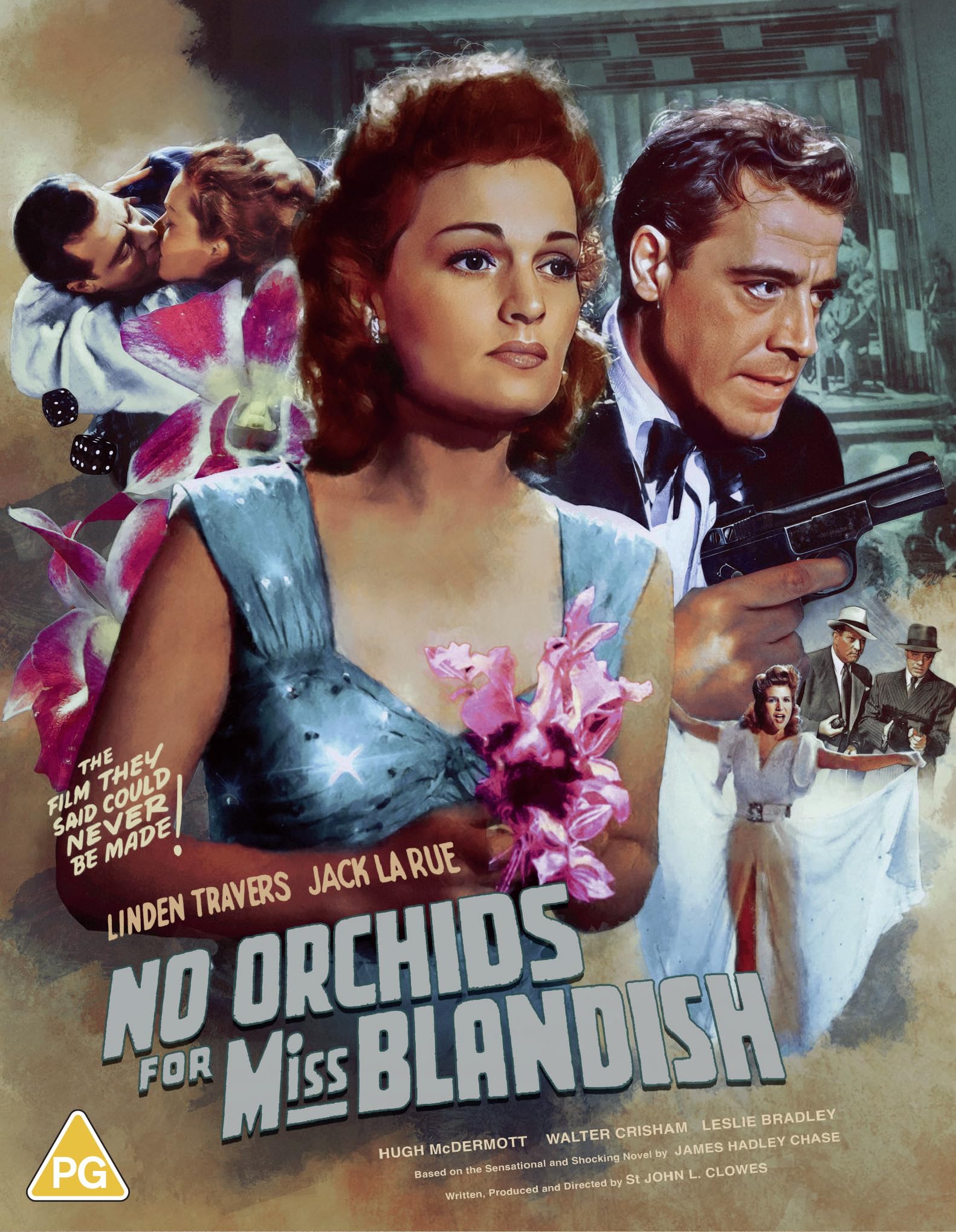 No Orchids For Miss Blandish [Blu-ray] [Region B]