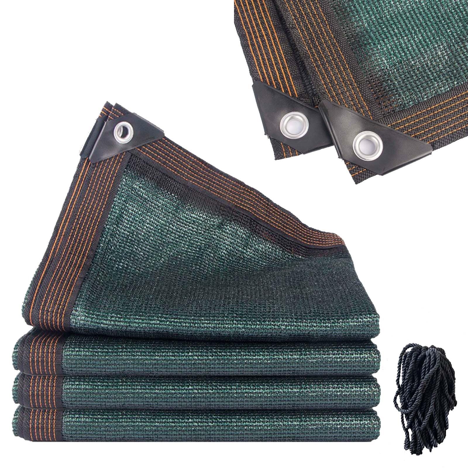 Tissu d'ombrage anti-UV avec oeillets pour protéger vos plantes du soleil