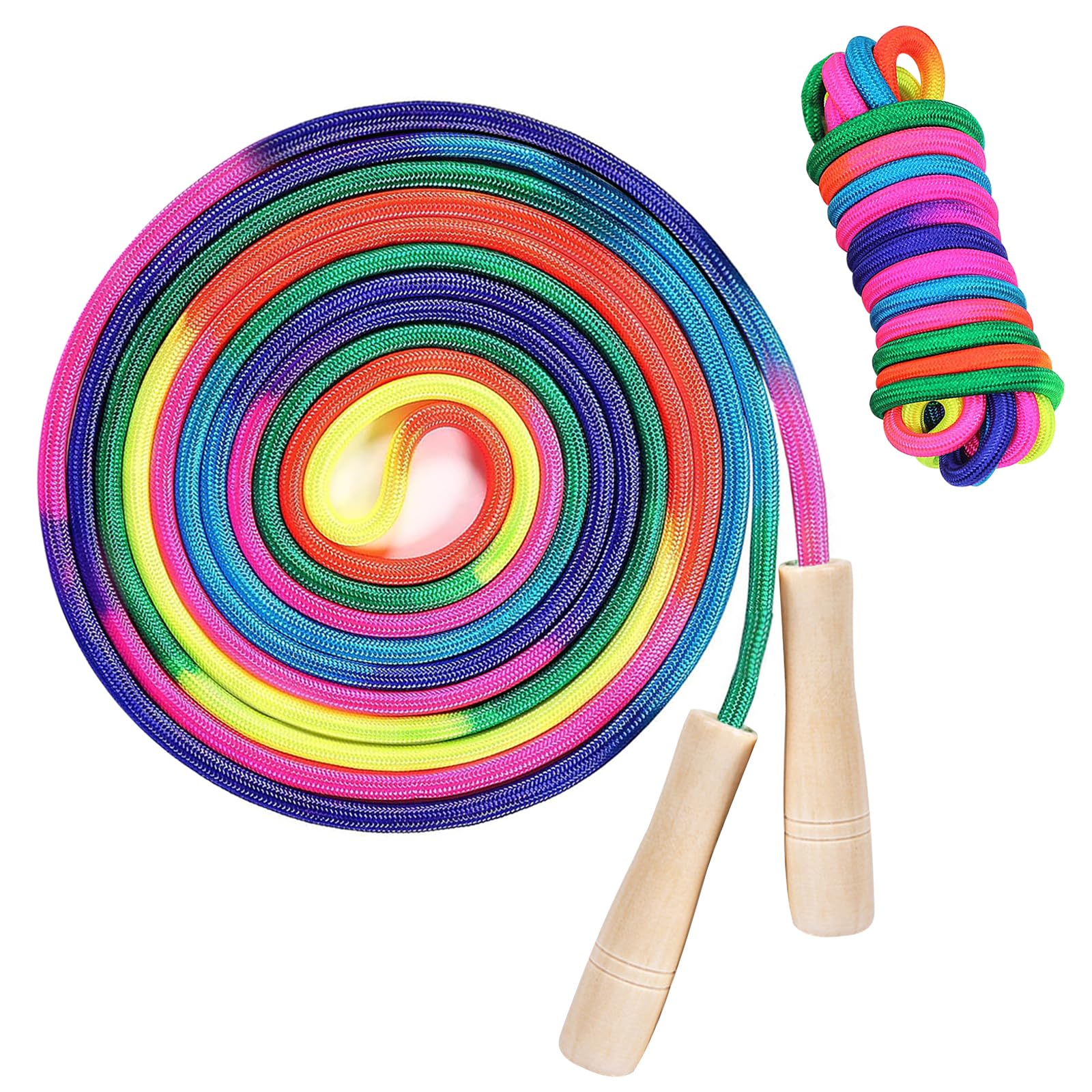 OTraki Corde A Sauter Enfant 2 Pièces, 2.5m Réglables Corde A Sauter