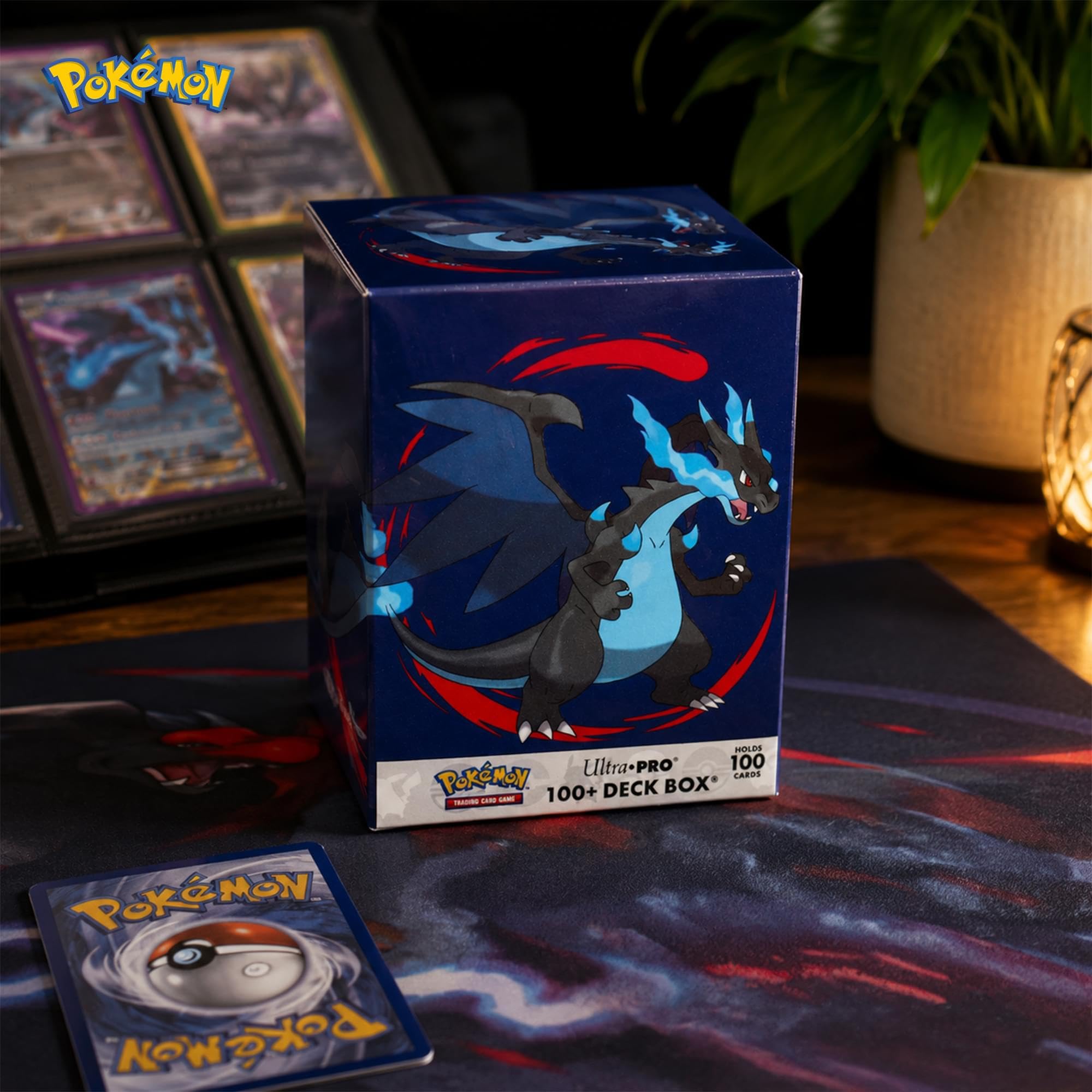 Amazon.co.jp: ウルトラプロデッキボックス:ポケモン-メガリザードンX