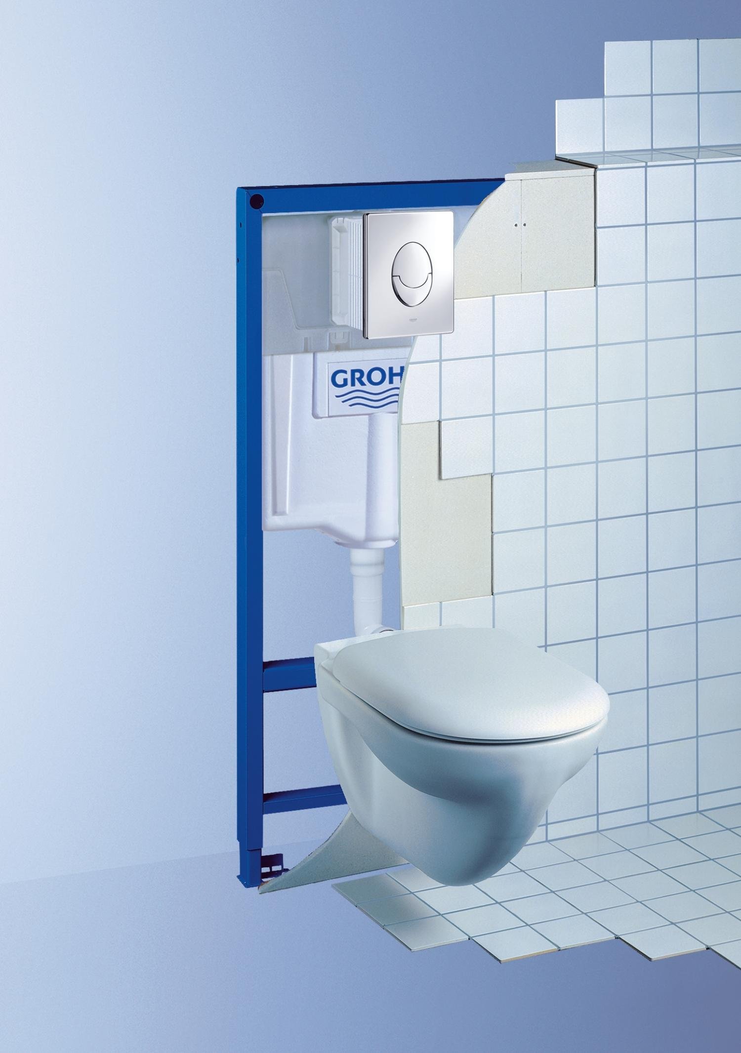GROHE 38721001 - Set cisterna empotrada 3 en 1