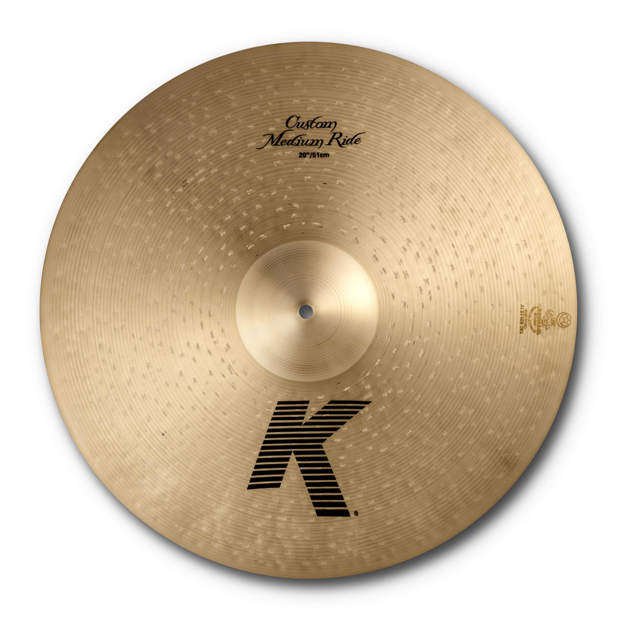 シンバル　K Custom Ride 20NKZL20CUSTOM　CL2020 Amazon.com: Avedis Zildjian Company K Custom Medium Ride