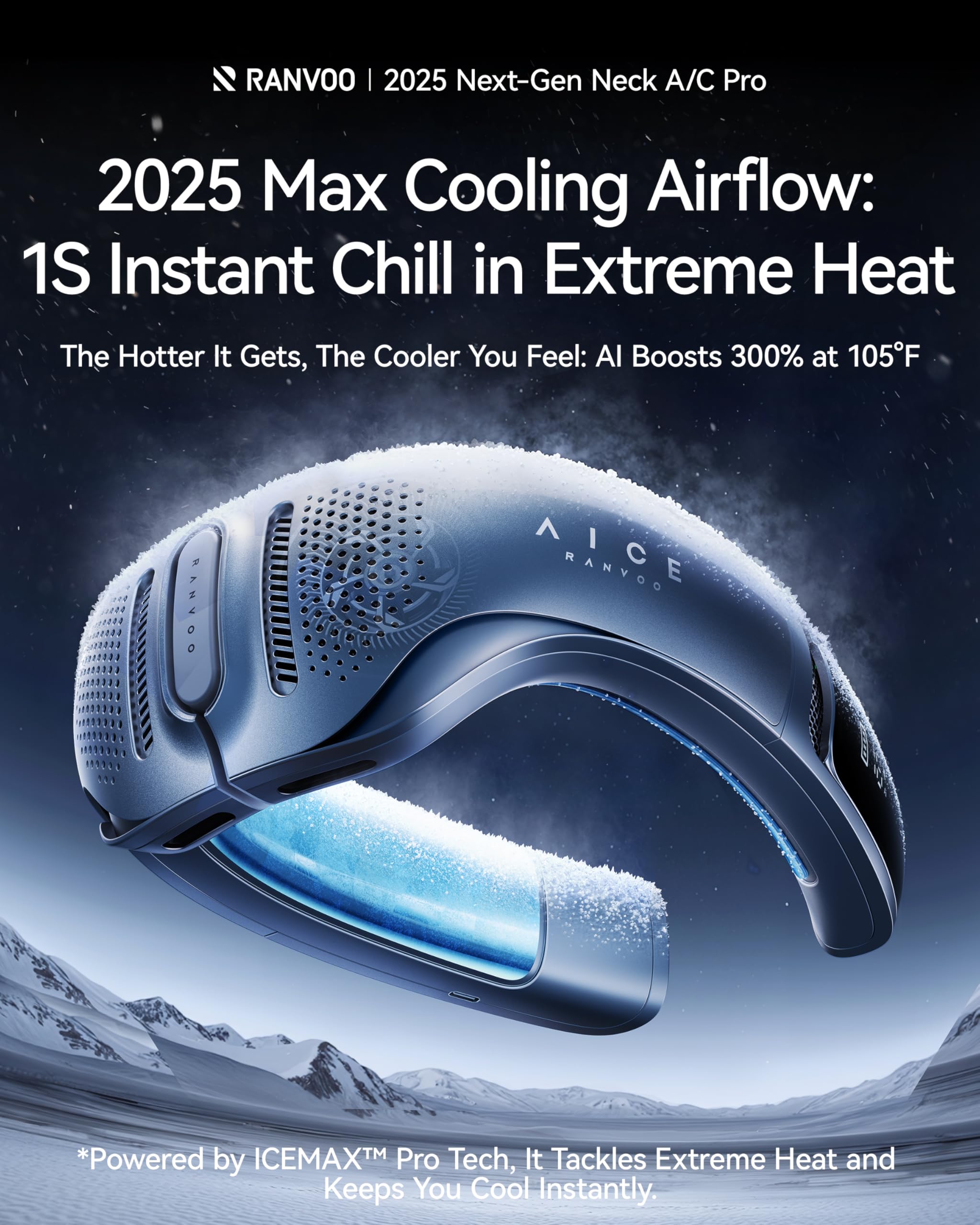 Amazon.com: RANVOO AICE LITE Plus 2025 Max Cooling Airflow