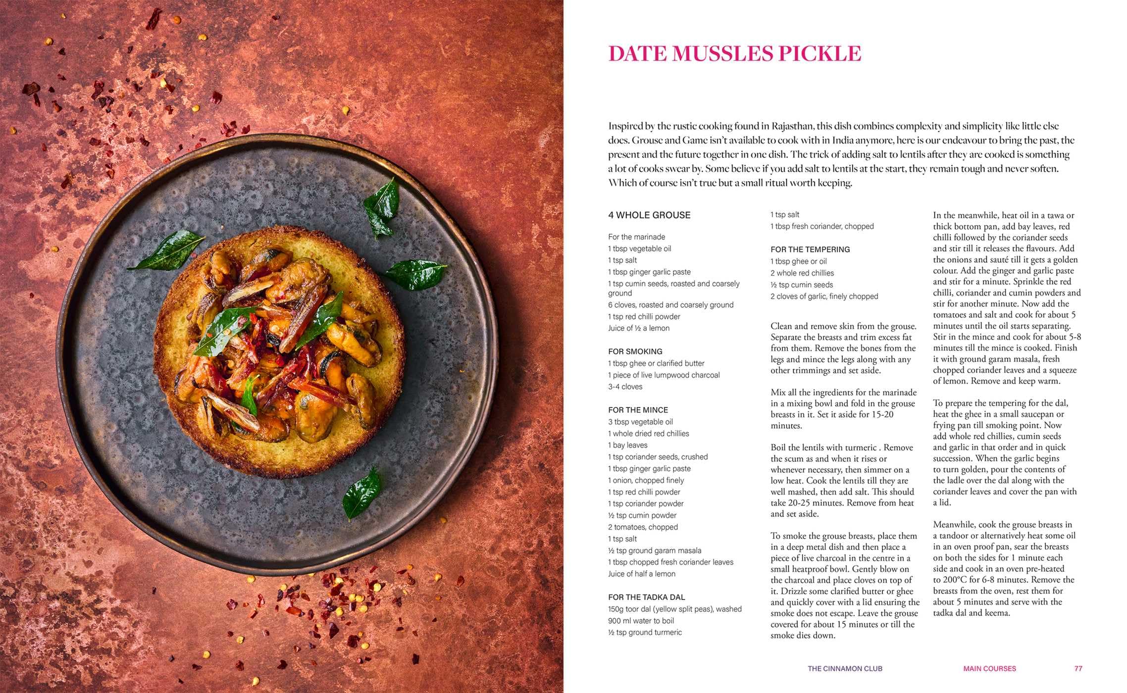 Spirit & Spice: The Cinnamon Clubstories and Recipes from London's Iconic Indian Restaurants
