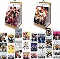 Amazon.co.jp: 嵐 2025年 周カレンダー 54枚卓上カレンダー 大野