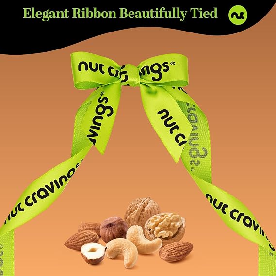 NUT CRAVINGS - Mixed Nuts Gift Basket (12 Assortments)