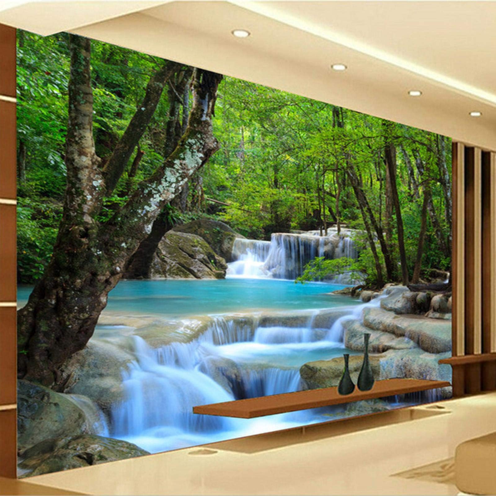 Forest Deer Butterflies Wallpaper - Custom Size Wall Murals Self - View #9