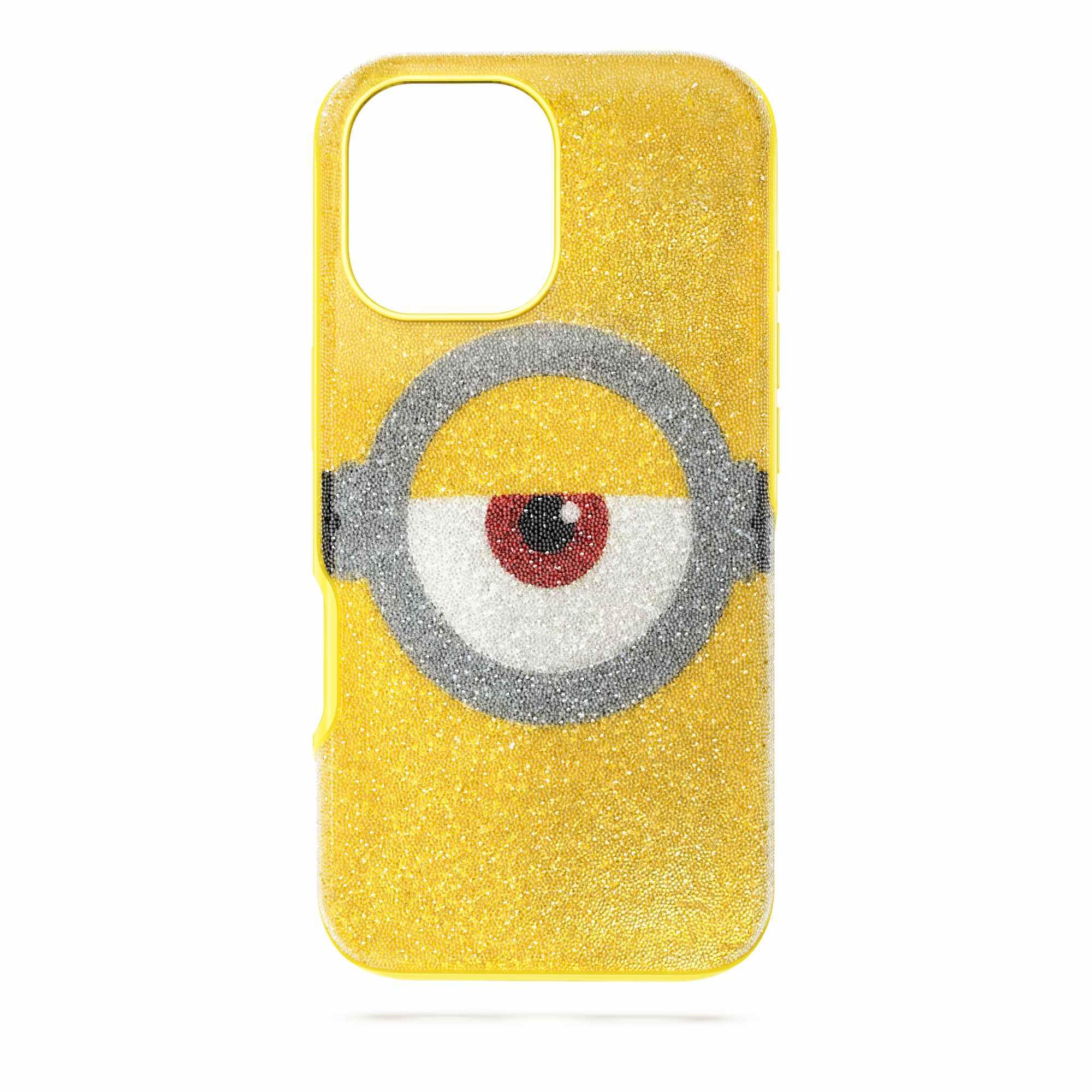 Swarovski Custodia per smartphone High, Minions, iPhone® 17, Giallo