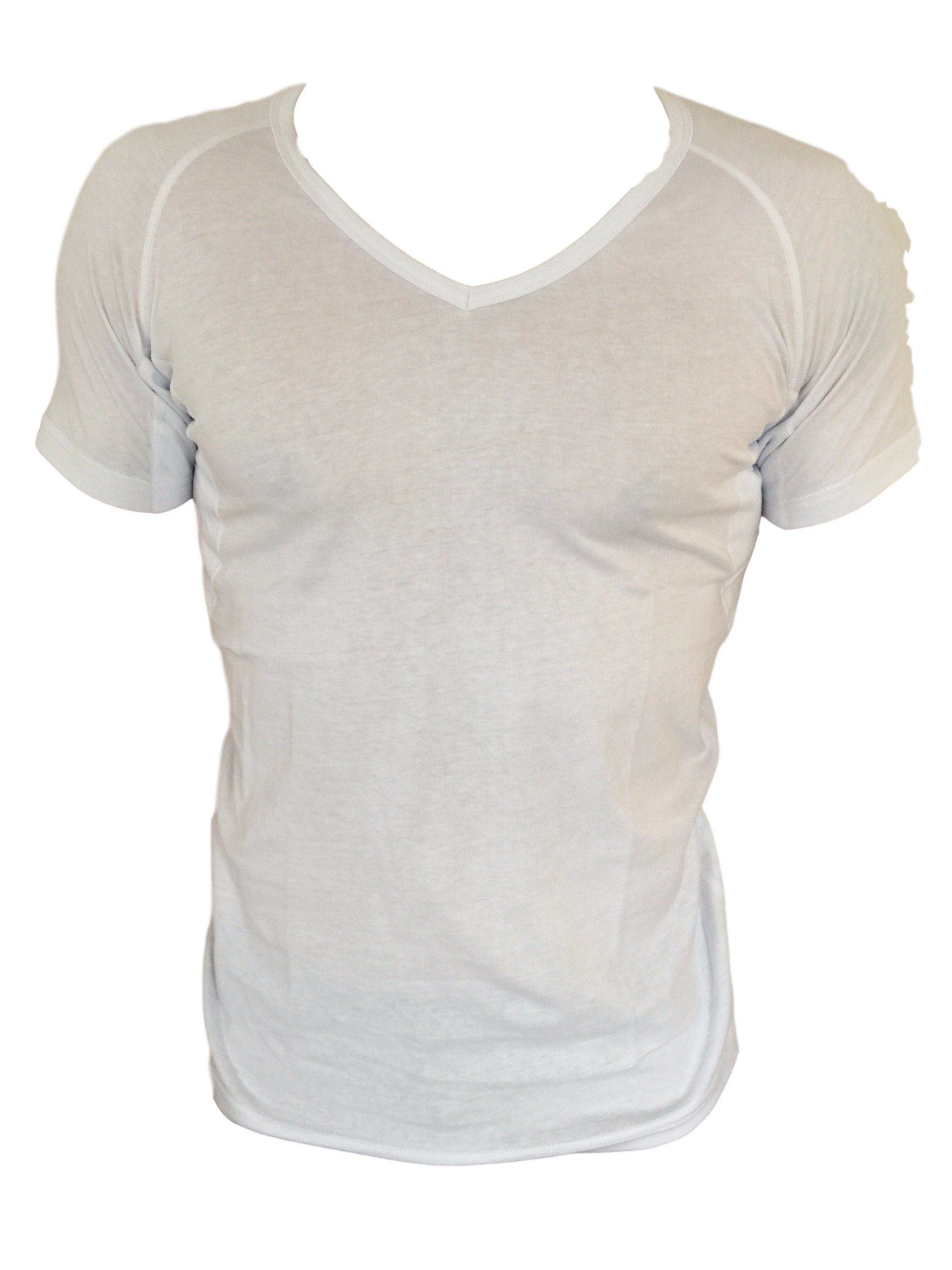 THE BRO ™ V_NECK UNDER SHIRT FOR UNDERARM SWEAT PROTECTION IN ANY AND ALL ENVIRONMENTS