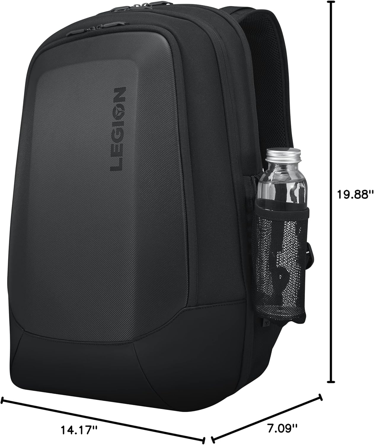 Lenovo Legion 17" Armored Backpack II, Gaming Laptop Bag, Black & Legion Gaming Mouse Mat Legion Y720, Y520, Y530 Gaming Laptops, GXY0K07131