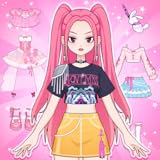 Love Idol Beauty Star Dress Up Game