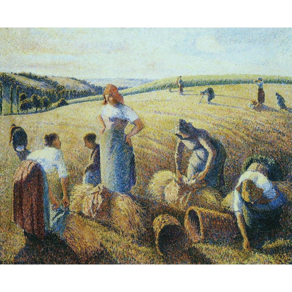Impression sur toile grand format pour salon chic - Décoration murale The Gleaners