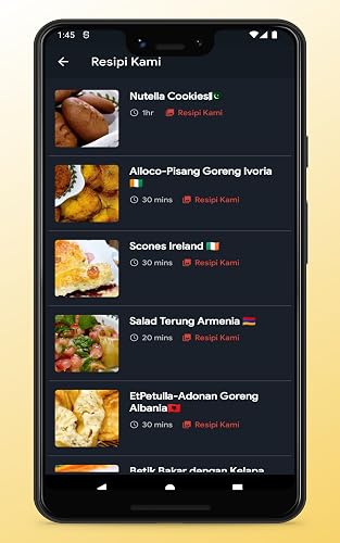 Malaysian Food Recipe App to cook easily and quickly from your Phone or Tablet – vue 8