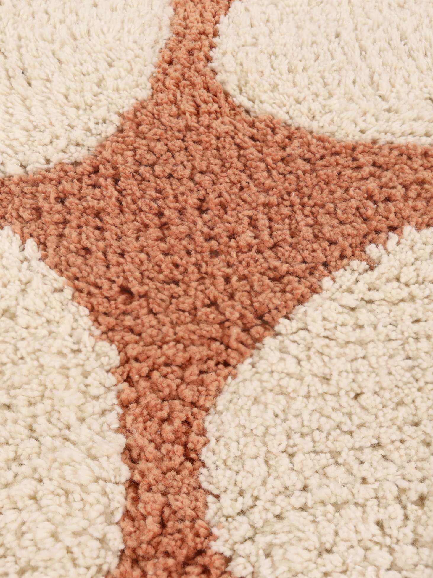 RugVista Thalassa Tappetino da bagno, Rettangolare, 60 x 90 cm, Terracotta | Pelo medio, Lavabile in lavatrice, Oeko-Tex 100, Bagno