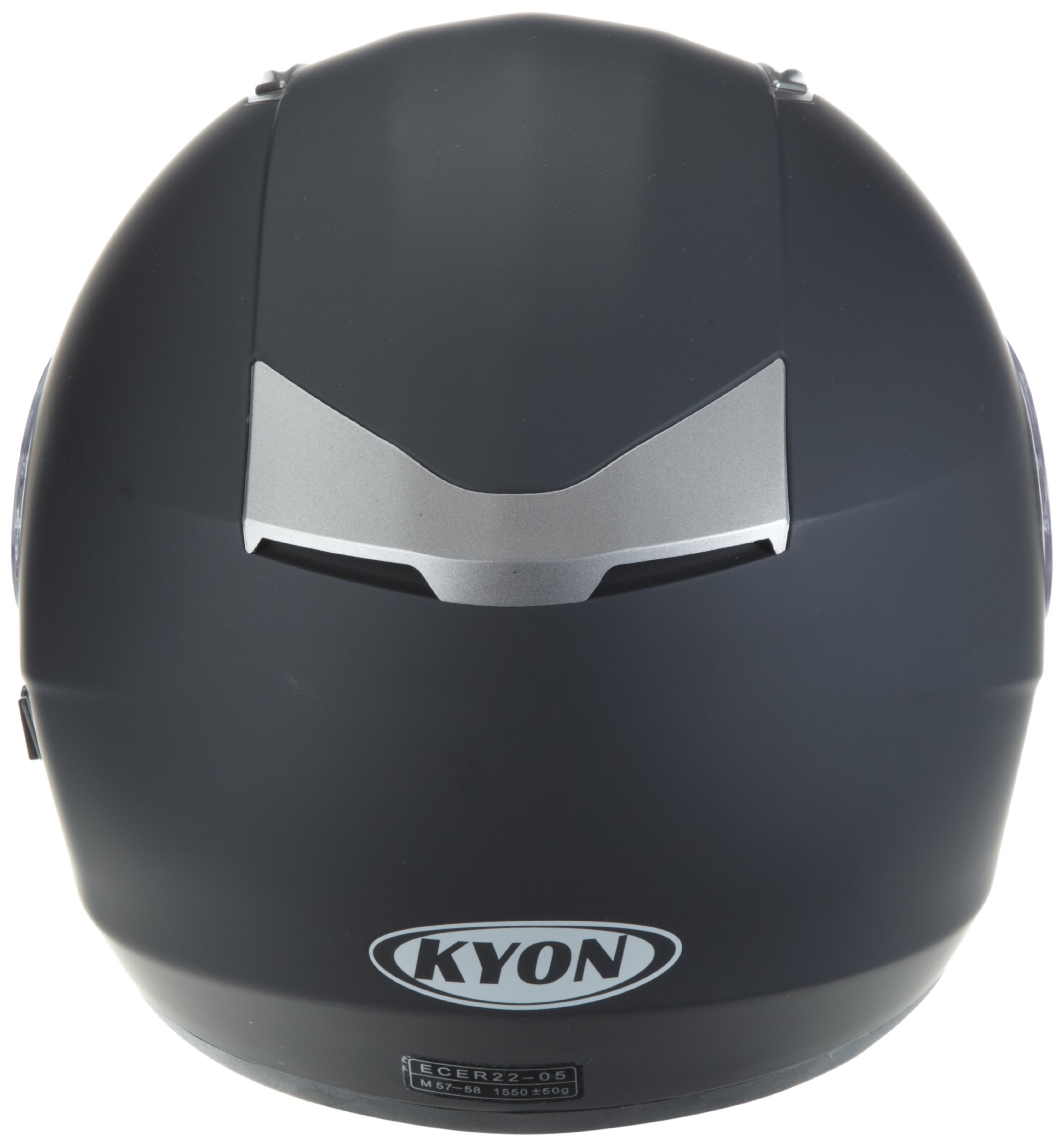 Kask motocyklowy czarny matowy z wbudowaną osłoną przeciwsłoneczną H520-ES rozmiar M