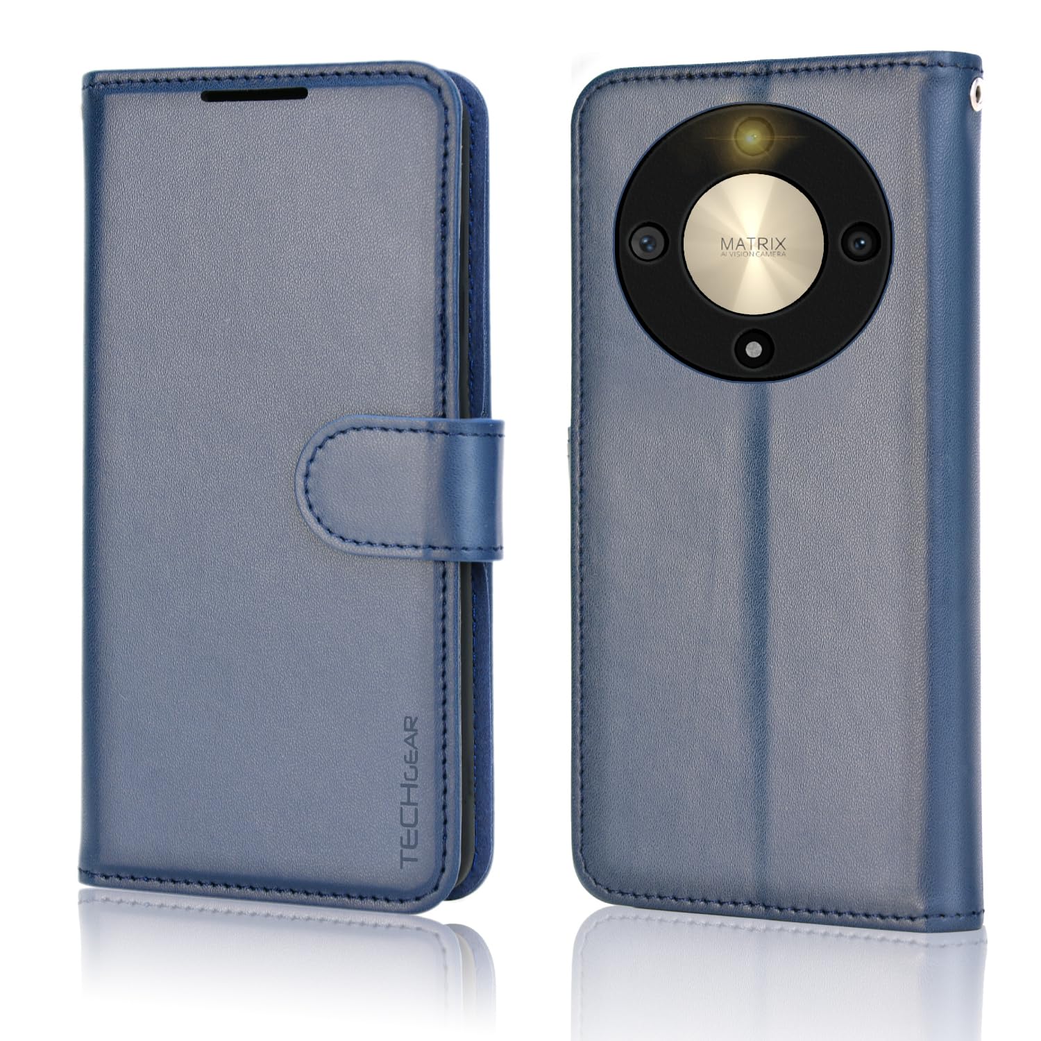 TECHGEAR Leather Wallet Case for Honor Magic 6 Lite 5G - Image 2