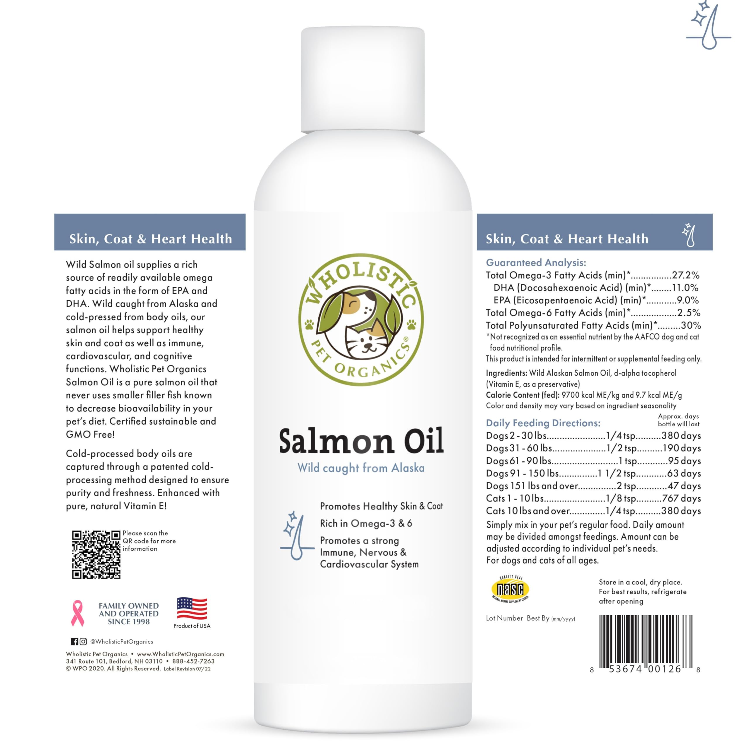 Wild Alaskan Salmon Oil for Dogs and Cats,16 oz — Amazon image 9