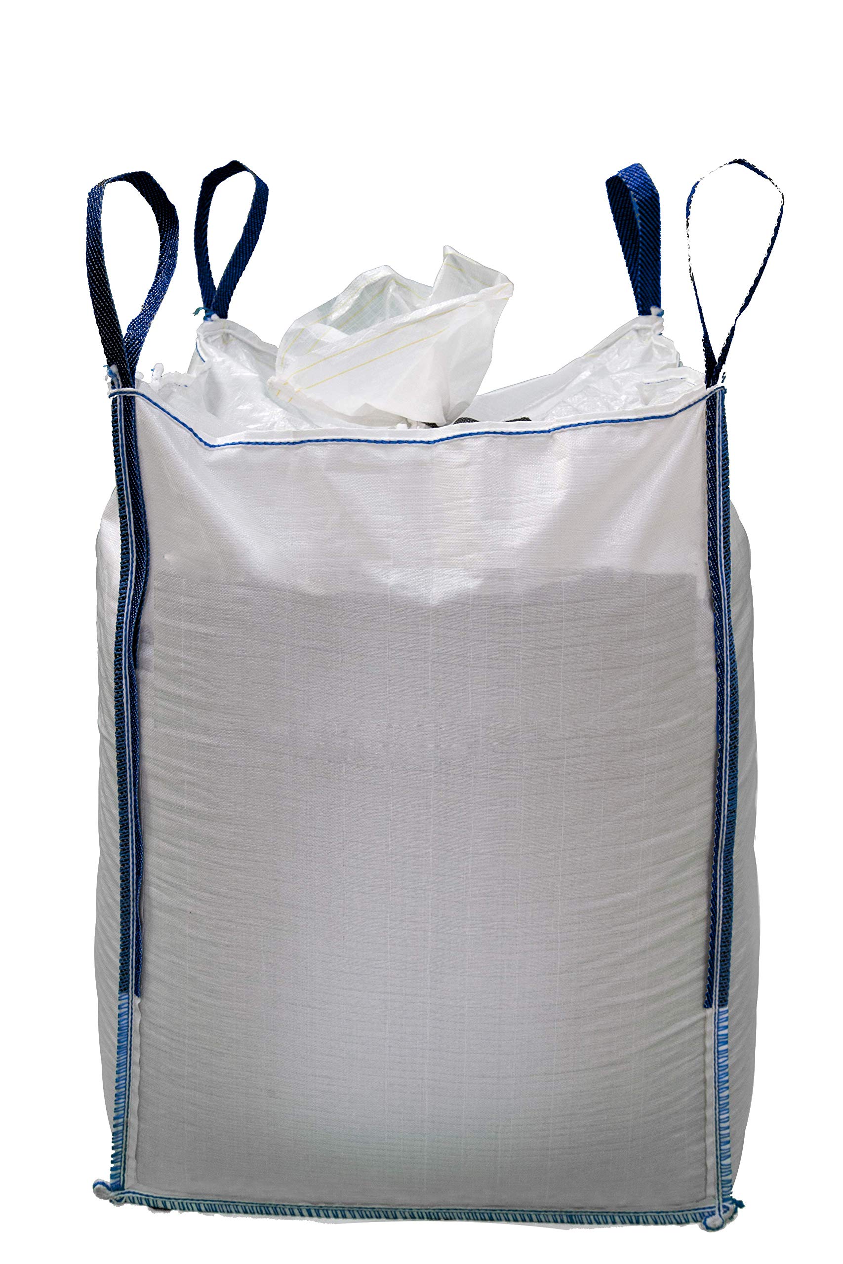 140/R | Big bag 90x90x120 Camisa en boca y fondo plano con capacidad para 1000kg. Ideal para gestion y transporte de residuos. (2)