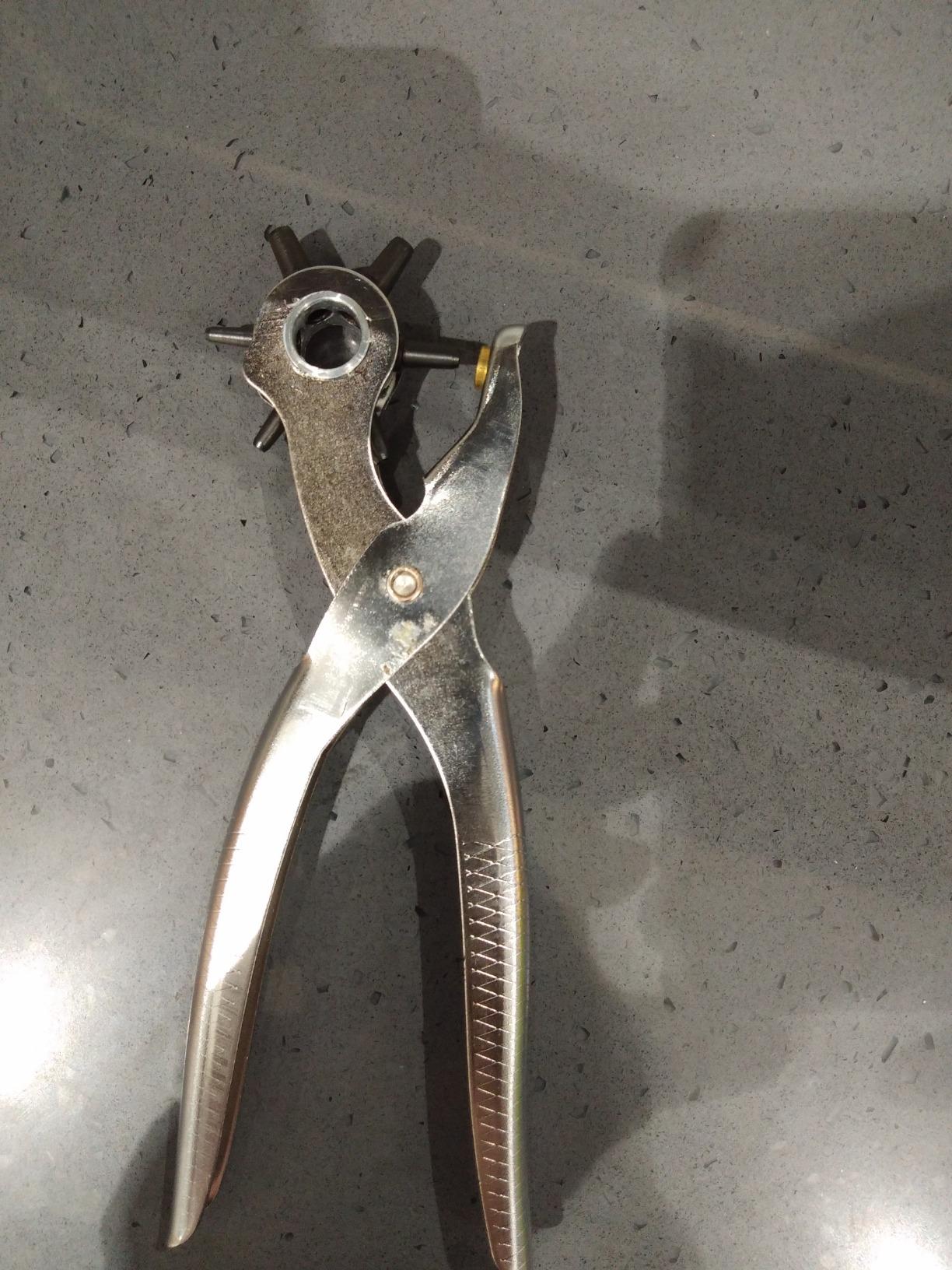 Visking Leather Hole Punch Belt Revolving Plier,Revolving Leather Punch