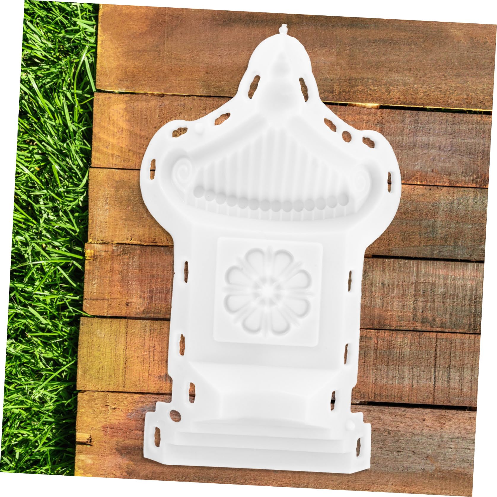 Stampo per Padiglione in Cemento per Progetti Fai da Te, Design Classico Continentale, Materiale Pp Riutilizzabile, per Decorazioni da Giardino e Creazioni Creative