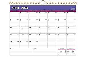 Wall Calendar 2024: Large Monthly Calendar APR 2024 - SEP 2025