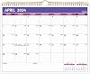Wall Calendar 2024-2025 - APR. 2024 - SEP. 2025, 18 Monthly Calendar 2024-2025 Wall, 14.57'' x 11.42'', 2024 Calendar with Ruled Blocks, Thick Paper, Holidays, To-do & Notes, Amply Space