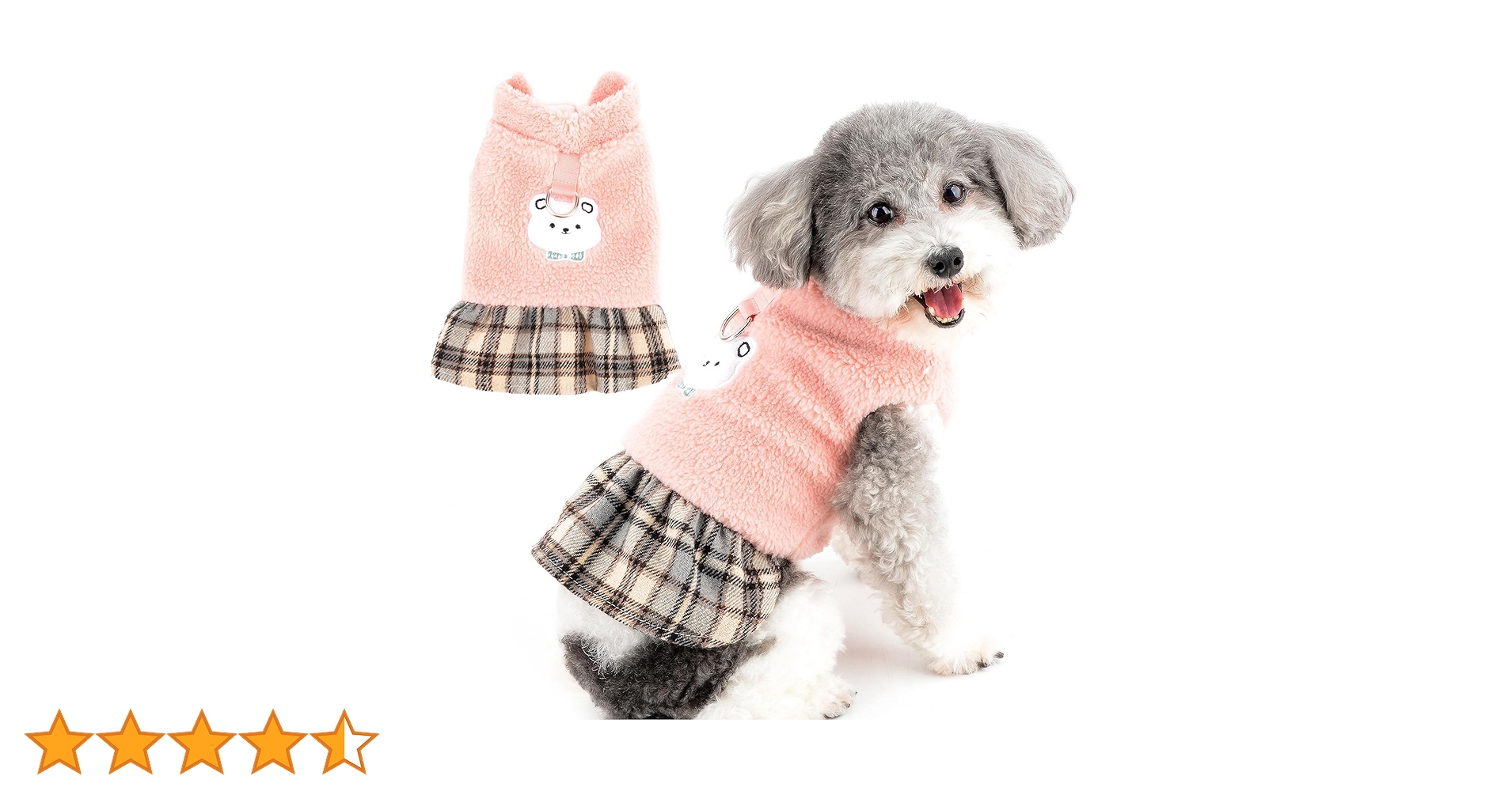 犬服　冬用ワンピース見本 PET PARADISE 犬 服 冬 ワンピース おしゃれ ブランド 着せ