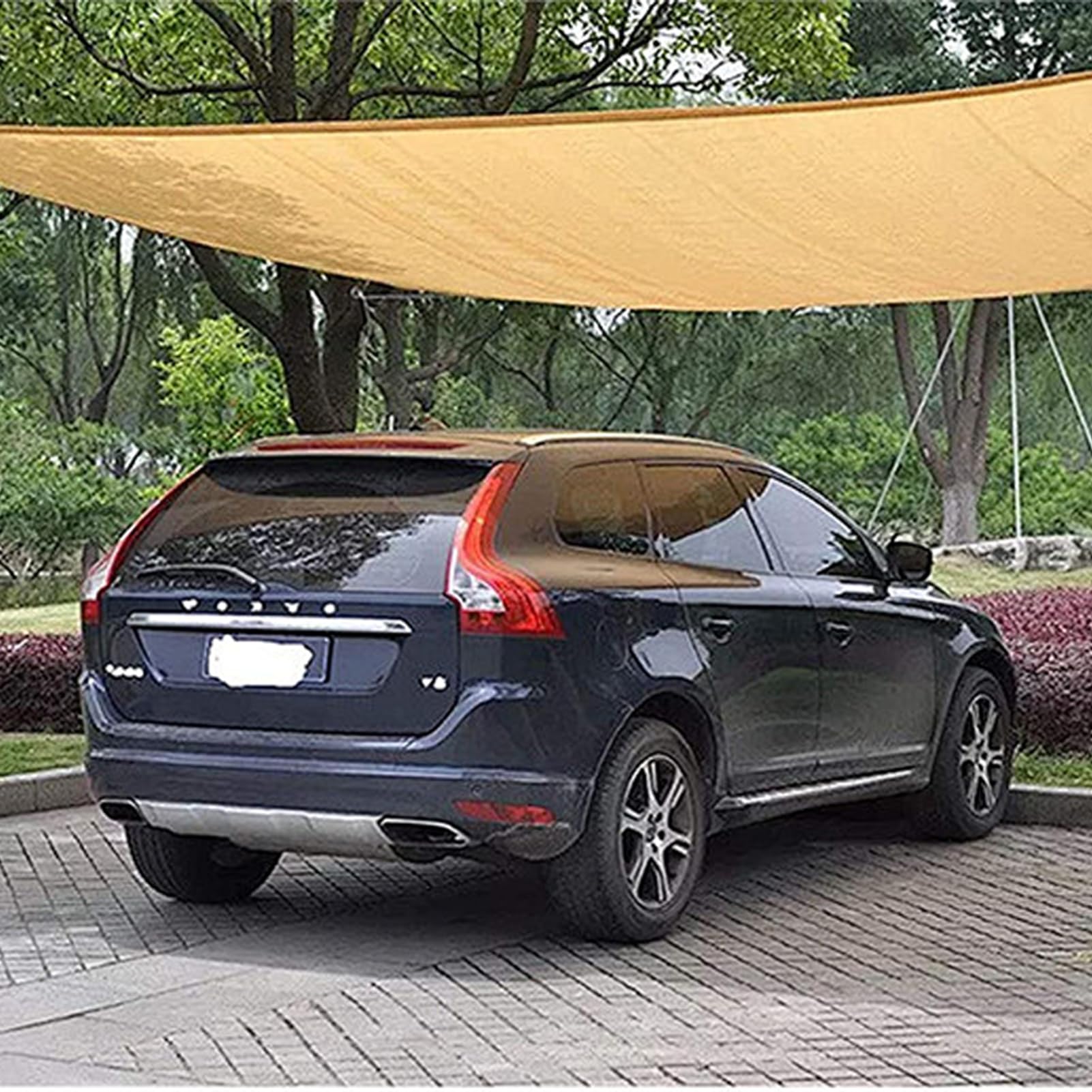 Cień z siatki, z przelotkami, do ogrodu, na patio, podwórko, rośliny, kawa, 6 x 10 m