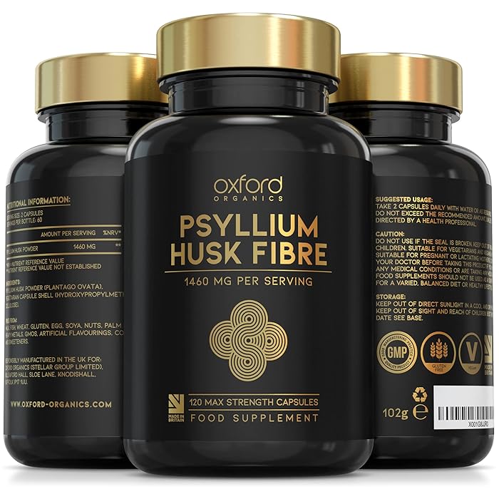 Buy Pure Psylliu Husks Fibre Suppleent 1460g Per Serving | Natural Prebiotic Soluble Fiber - Foto 6